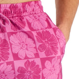 INC International Concepts Men's Blooms 5 Board Shorts Pink Size Large
