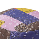 Sun + Stone Men's Paisley Patchwork Bucket Hat Purple Size Regular