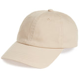 Club Room Men's Solid Baseball Hat Beige Size Regular