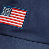 Club Room Men's Flag Graphic Baseball Cap Blue Size Regular