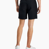 INC International Concepts Men's Lyocell 6  Inseam Flat Front Shorts Black Size 40