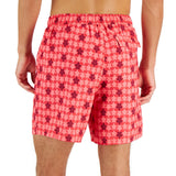 Club Room Men's Beach To Boardwalk Turtle Print Swim Shorts Pink Size XX-Large