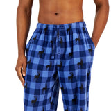 Club Room Men's Cozy Fleece Pajama Pants Blue Size XX-Large