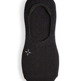 Sun + Stone Men's 3 Pairs of No Show Socks Black Size 10-13
