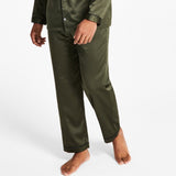 INC International Concepts Men's 2 Pc Tipped Pajama Set Green Size Large
