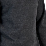 Club Room Men's Solid Classic Fit French Rib Quarter Zip Sweater Gray Size X-Large
