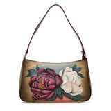 Anuschka Hand-Painted Leather Medium Shoulder Bag