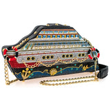 Mary Frances Beaded Cruise Mode Shoulder Bag