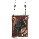 Mary Frances Mini Beaded Crossbody Bag