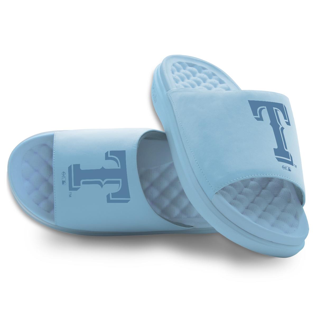 Texas Rangers Tonal Logo Slides