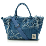 Wildfox Large Denim Tote Bag