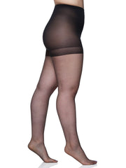Queen Ultra Sheer Control Top Pantyhose With Sandalfoot Toe