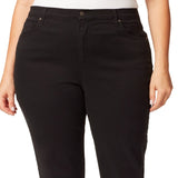 Gloria Vanderbilt Women's Amanda Jeans Black Size 22W