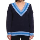 Colcci Women's Heavenly Fashion Sweater Blue Size Medium