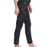 DKNY Women's Camouflage Skinny Pants Black Size 27