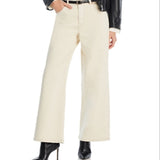 Blanknyc High Rise Wide Leg Jeans in Vanilla Shake Beige Size 31