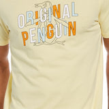 Original Penguin Men s OPG Graphic Short Sleeves T-Shirt Banana Yellow Size M