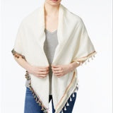 Steve Madden Women's Catalunya Tassel Wrap White Size Regular