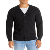 The Men's Store at Bloomingdale's Merino Wool V Neck Cardigan Gray Size S