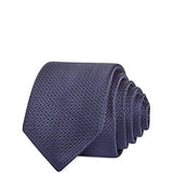 The Men's Store at Bloomingdale's Textured Solid Silk Skinny Tie Size 6