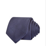 The Men's Store at Bloomingdale's Textured Solid Silk Skinny Tie Size 6