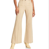 Lvir Flared Pants Beige Size S