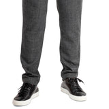 Natori Men's Plaid Drawstring Pajama Bottoms Black Size Large