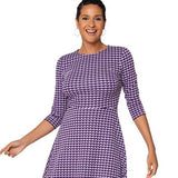 Leota Women's Katherine Dress Purple Size Medium