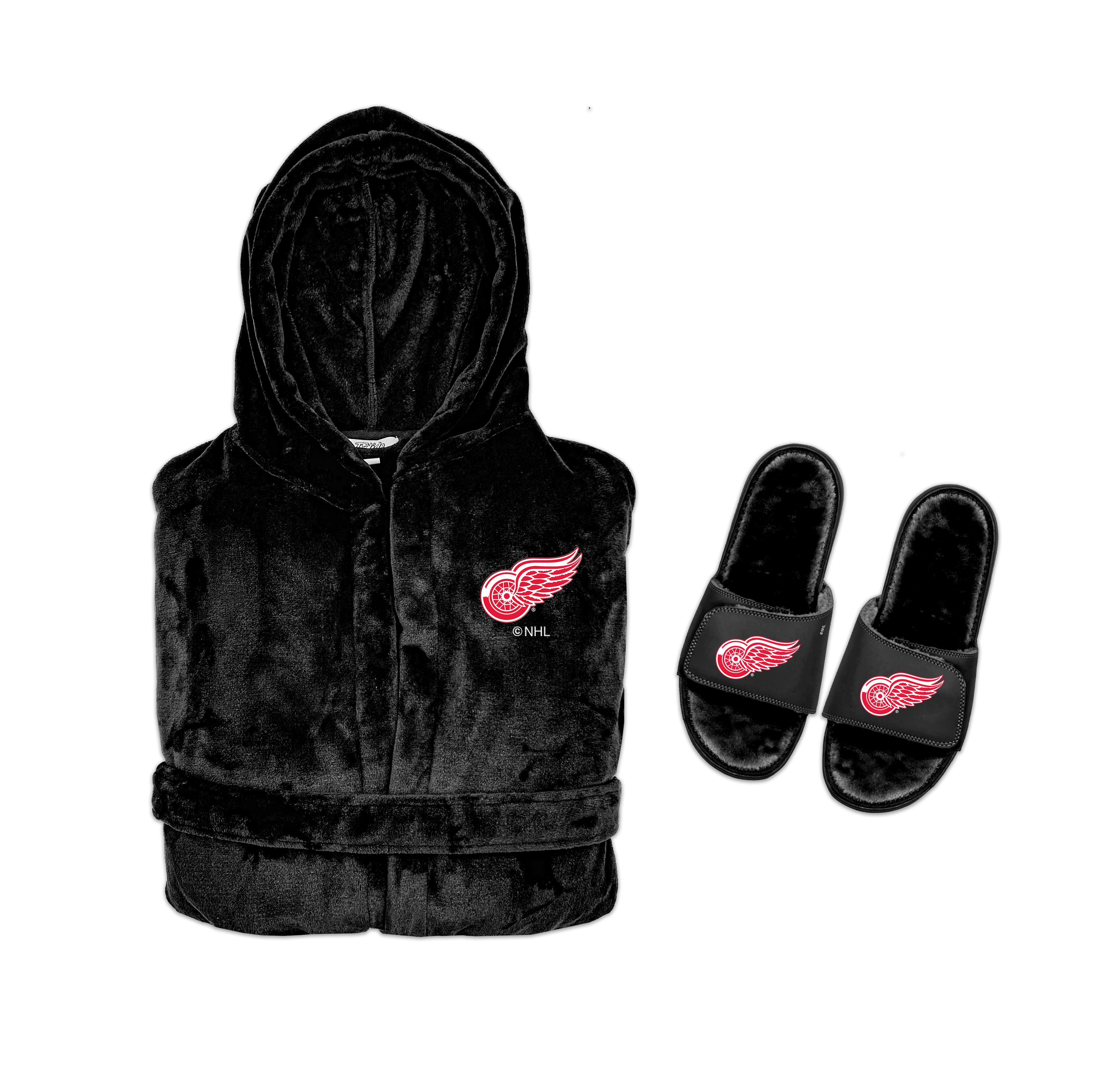 Detroit Red Wings Phantom Robe Slide Bundle