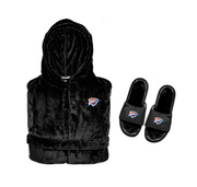 Okc Thunder Phantom Robe Slide Bundle