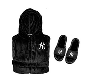 New York Yankees Phantom Robe & Slides Bundle