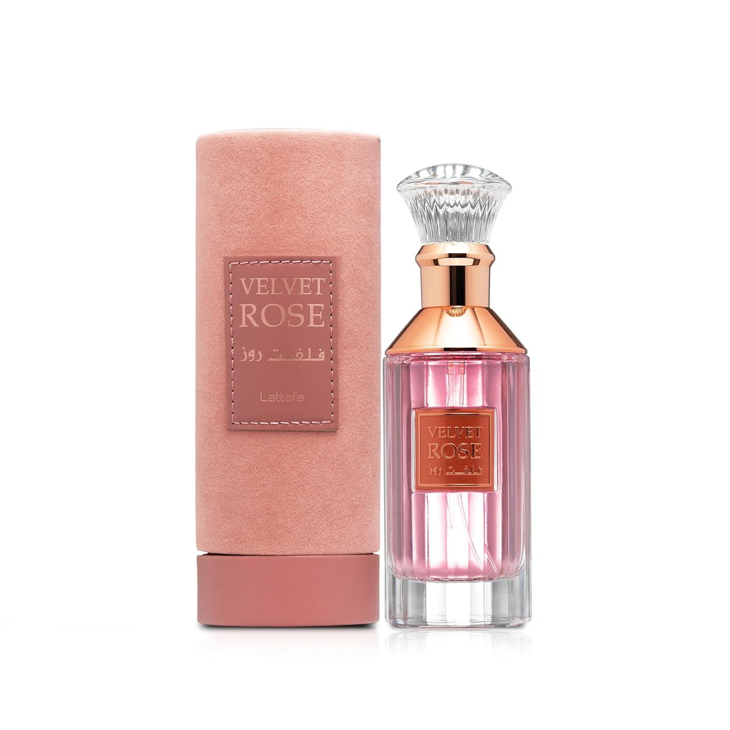 Lattafa Velvet Rose Eau De Parfum, 100 Ml / 3.4 Oz, Floral Musky Fragrance For Men & Women