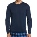 Perry Ellis Portfolio Men's Comfy Pajama Sleep Shirt Blue Size L