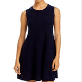 C by Bloomingdale's Cashmere Short Cashmere Dress Navy