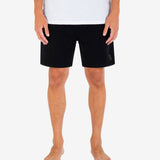 Hurley Men's Icon Boxed Drawcord Closure Short Shorts Black Size XX-Large