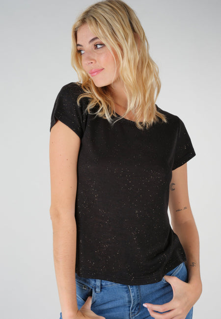 GLITTER T-SHIRT - WOMEN