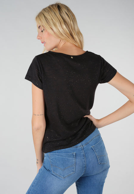 GLITTER T-SHIRT - WOMEN