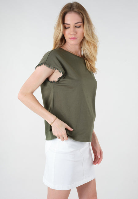 ENOLA SLEEVELESS T-SHIRT - WOMEN