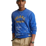 Polo Ralph Lauren Logo Fleece Sweatshirt Blue Size 2XL