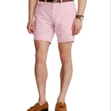 Ralph Lauren Men's 9 Inch Classic-Fit Seersucker Shorts Pink Size 30