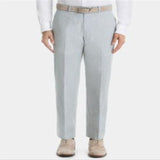 Ralph Lauren Men's UltraFlex Classic Fit Seersucker Cotton Pants Blue Size 33X32