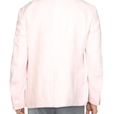 Ralph Lauren Men's Linen Business Two-Button Blazer Pink Size 43