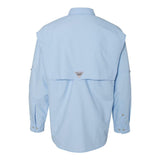 Columbia Men's Pfg Big & Tall Bahama Ii Long Sleeve Shirt Blue Size XXX-Large