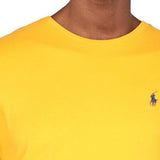 Polo Ralph Lauren Men's Jersey Crew Neck T-Shirt Yellow Size Large
