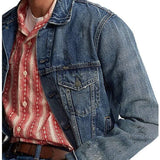 Polo Ralph Lauren Men's Denim Trucker Jacket Blue Size Medium
