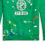 Polo Ralph Lauren Men's Logo Fleece Sweatshirt Green Size Medium