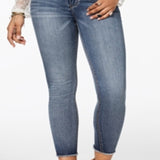 American Rag Junior's Cropped High Rise Skinny Jeans Blue Size 0