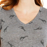 Motherhood Maternity Women's Ruched T-Shirt Gray Size Large