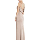 After Six Women's Cameo Cowl Back Gown Size 4