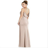 After Six Women's Cameo Cowl Back Gown Size 4